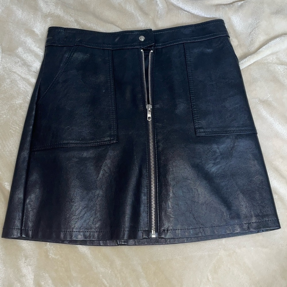 XS Leather Skirt